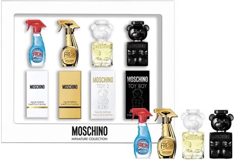 moschino miniature collection 4x5 ml.